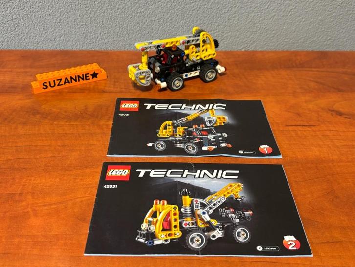 Lego 42031 - Technic - Construction - Cherry Picker, Kinderen en Baby's, Speelgoed | Duplo en Lego, Zo goed als nieuw, Lego, Complete set