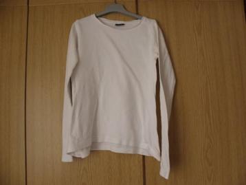 Goedkoop basic off white katoenen shirt CRASH ONE mt 158/164 beschikbaar voor biedingen