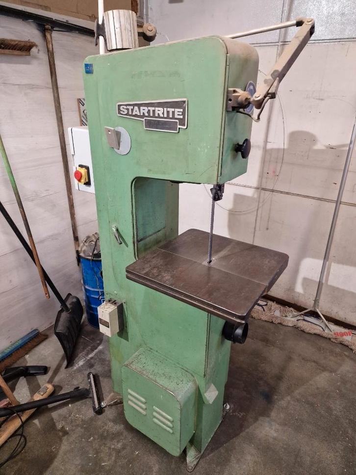 Startrite Lintzaag, Doe-het-zelf en Verbouw, Gereedschap | Zaagmachines, Gebruikt, Lintzaag, 1200 watt of meer, 70 mm of meer