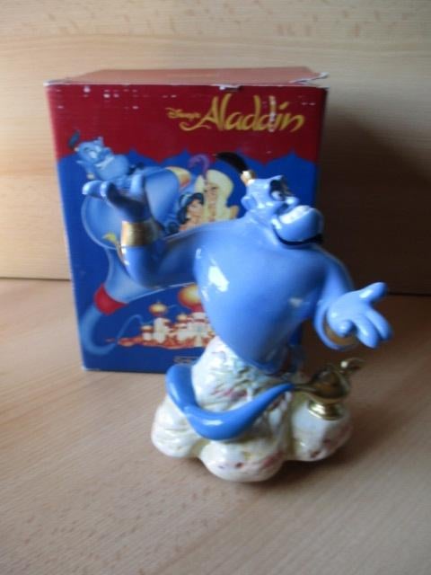 Disney Aladdin Geest stenen muziekdoos Schmid in doos, Ophalen of Verzenden, Overige figuren, Nieuw, Beeldje of Figuurtje