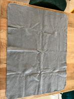 Grijs fleedeken ledikant/ peuterbed, Ophalen of Verzenden, Gebruikt, 85 tot 100 cm, Deken