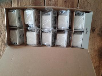 Gira schakelmateriaal nieuw wcd en (serie)schakelaars,  beschikbaar voor biedingen