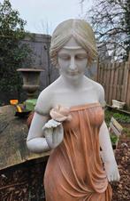 Zeer groot antiek marmeren beeld 150 cm, Ophalen