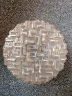 Vintage Glazen Plafonnière, Ophalen of Verzenden, Gebruikt, Glas, Vintage