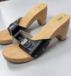 Dr Scholls italian made Hak hakken Hout houten - maat 38, Kleding | Dames, Schoenen, Schoenen met lage hakken, Ophalen of Verzenden