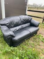 Lederen bankstel, Huis en Inrichting, Ophalen, Gebruikt, 150 tot 200 cm, Leer