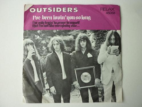 Outsiders ‎– I've Been Loving You So Long / I'm Only Trying, Cd's en Dvd's, Vinyl Singles, Gebruikt, Single, Rock en Metal, 7 inch