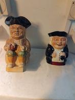 Twee Toby jugs England hg 20 cm en 13 cm, Antiek en Kunst, Ophalen of Verzenden