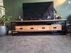 Tv meubel mangohout 1,8m met 4 lades, Huis en Inrichting, Kasten | Televisiemeubels, 150 tot 200 cm, Nieuw, Minder dan 100 cm