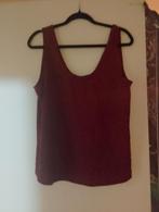 Rood hemdje maat xl, Maat 46/48 (XL) of groter, Ophalen of Verzenden, Zonder mouw, Gedragen
