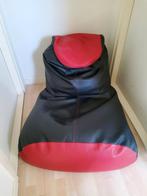 Zitzak Boya | Pode l Leer, Huis en Inrichting, Zitzakken, Ophalen, Zo goed als nieuw, Zwart