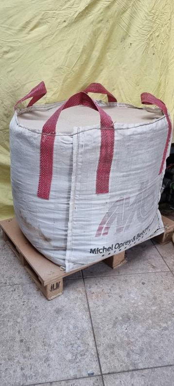 voegzand voor gemetselde muur, droog schoon kleine big bag,