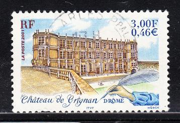 3320 - Frankrijk michel 3555 gestempeld , Toerisme , slot Gr beschikbaar voor biedingen
