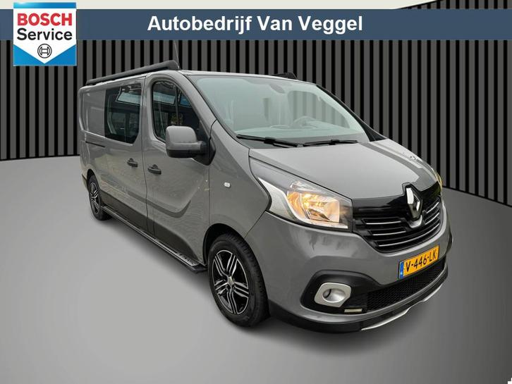 Renault Trafic 1.6 dCi T29 L2H1 DC Formula Edition Grey Ener, Auto's, Bestelauto's, Bedrijf, Te koop, ABS, Airconditioning, Alarm