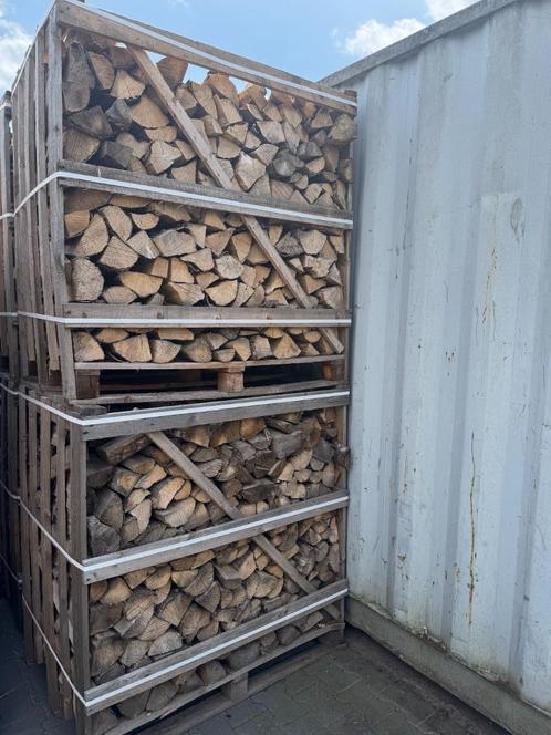 Beuken haardhout ideaal voor de plancha bbq en braai, Tuin en Terras, Haardhout, Blokken, Beukenhout, 6 m³ of meer, Ophalen