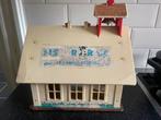 Fisher Price vintage schooltje, Kinderen en Baby's, Speelgoed | Fisher-Price, Ophalen of Verzenden, Gebruikt, Speelset