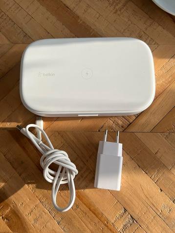 Belkin Boost charge UV sanitizer + wireless charger