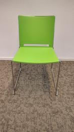 Huislijn stoel Marko – kunststof kuip (lime groen), Huis en Inrichting, Stoelen, Kunststof, Gebruikt, Overige kleuren, Ophalen of Verzenden