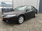UNIEK: Honda Accord 2.0i Comfort AUTOMAAT, Auto's, Honda, Gebruikt, Zwart, 4 cilinders, Leder en Stof