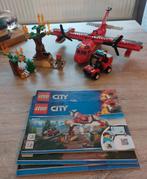 LEGO City - Set 60217 - Brandweervliegtuig, Kinderen en Baby's, Speelgoed | Duplo en Lego, Ophalen, Zo goed als nieuw, Complete set