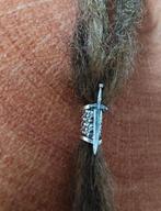 baardkraal "zwaard", Viking beard bead, dreadlock kraal, Ophalen of Verzenden, Nieuw