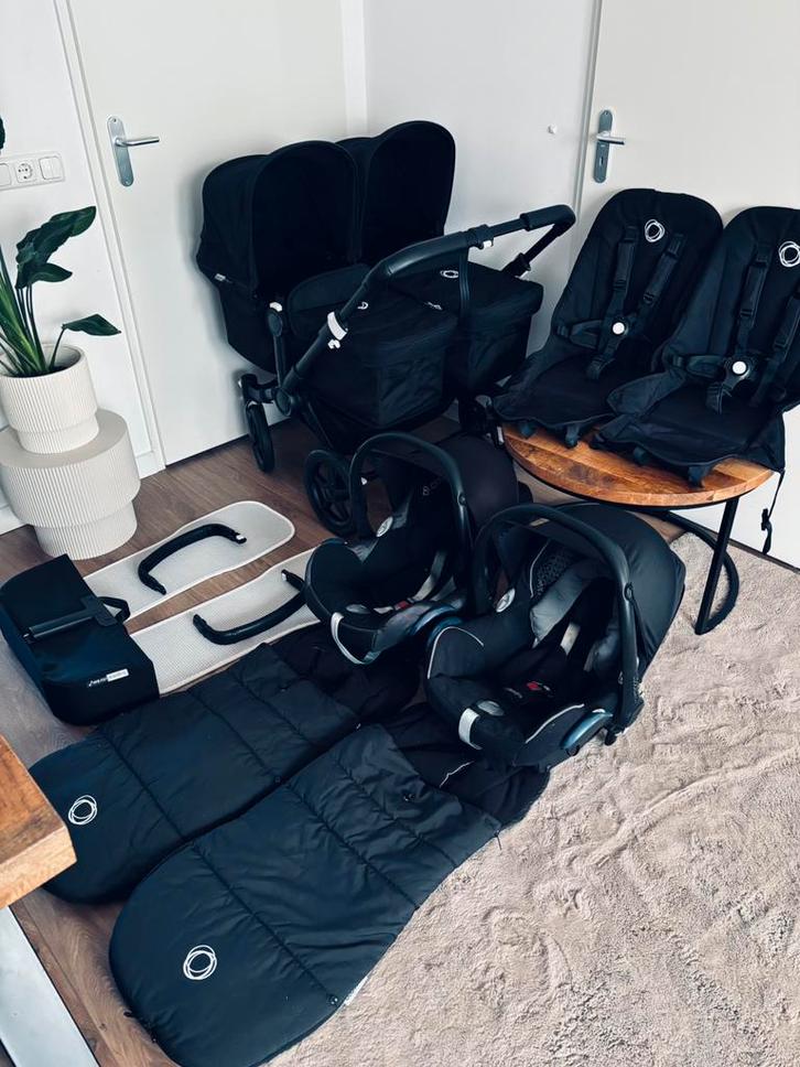 Bugaboo Donkey 3 Twin, Kinderen en Baby's, Kinderwagens en Combinaties, Zo goed als nieuw, Bugaboo, Ophalen of Verzenden