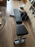 Fitness bankje Body Solid opvouwbaar, Sport en Fitness, Fitnessapparatuur, Ophalen, Benen, Krachtstation, Zo goed als nieuw