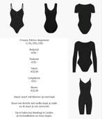 Creamy fabrics corrigerende body's, Ophalen of Verzenden, Zwart, Body of Korset