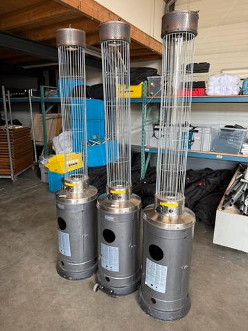 3x terras verwarmer / heater te koop beschikbaar voor biedingen