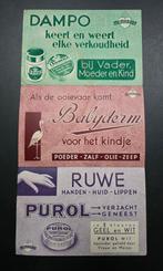 246) 3 RECLAME STROKEN MIJNHARDT ZEIST - DAMPO-PUROL, Ophalen of Verzenden, Gebruikt, Overige typen