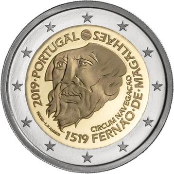 2 euro Portugal 2019 - 500e verjaardag zeilreis Magalhaes (U beschikbaar voor biedingen