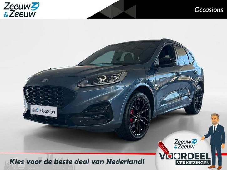 Ford Kuga 2.5 PHEV ST-Line X | Black pack | Automaat | Navig, Auto's, Ford, Bedrijf, Te koop, Kuga, ABS, Achteruitrijcamera, Airbags