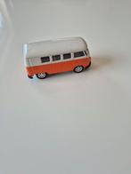 VW Bus Speelgoedauto Oranje/Wit, Antiek en Kunst, Ophalen of Verzenden