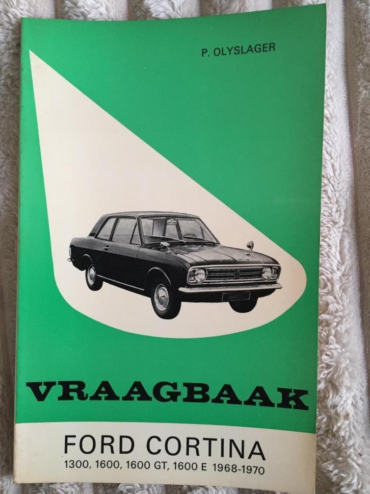 Vraagbaak Ford Cortina 1300 _ 1600_ 1968-1970, Auto diversen, Handleidingen en Instructieboekjes, Ophalen