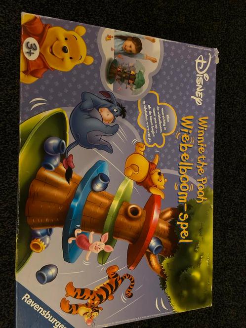 Winnie the Pooh Wiebelboom-spel, Hobby en Vrije tijd, Gezelschapsspellen | Bordspellen, Zo goed als nieuw, Drie of vier spelers