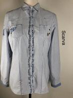 Scarva Overhemd  (mt: 40) 13,5/8511, Kleding | Dames, Maat 38/40 (M), Scarva, Blauw, Scarva