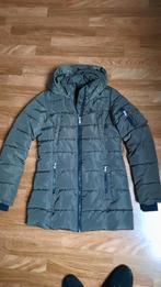 Groene gewatteerde jas, Ophalen of Verzenden, Zo goed als nieuw, Coolcat, Maat 34 (XS) of kleiner