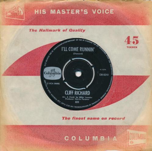 1889 Cliff Richard - I'll come runnin' (1967), Cd's en Dvd's, Vinyl Singles, Gebruikt, Single, Pop, 7 inch, Ophalen of Verzenden