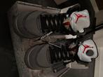 Jordan 5 off white gray, Zo goed als nieuw, Sneakers of Gympen, Ophalen, Overige kleuren