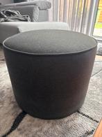 Ikea Grundsjo poef - Grijs, Huis en Inrichting, Ophalen, Minder dan 50 cm, Rond, Zo goed als nieuw