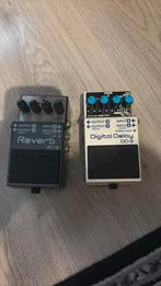 Boss RV-6 reverb en DD-8 digital delay, Ophalen of Verzenden, Zo goed als nieuw, Delay of Echo
