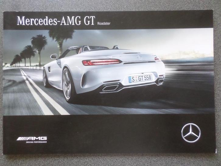 Mercedes AMG GT Roadster Brochure, Boeken, Auto's | Folders en Tijdschriften, Zo goed als nieuw, Mercedes, Ophalen of Verzenden