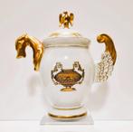 Empire Koffiekan /Theepot in Limoges porselein, Ophalen of Verzenden, Zo goed als nieuw, Porselein, Overige typen