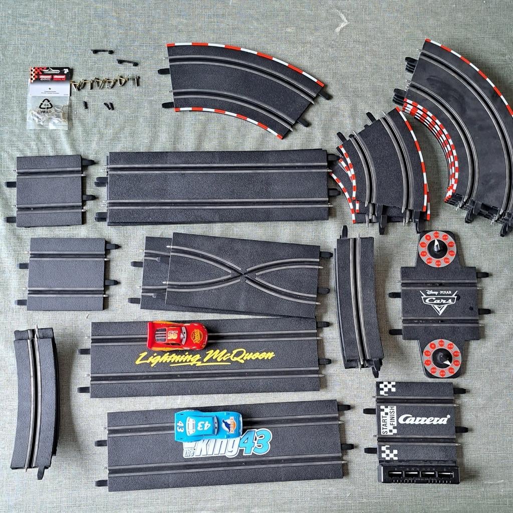 Carrera racebaan onderdelen Cars Disney Pixar, Gebruikt, Onderdelen, Carrera, Ophalen of Verzenden