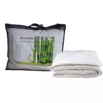 Savanne bamboe dekbed 200-220cm, Huis en Inrichting, Slaapkamer | Beddengoed, Ophalen, Wit, Tweepersoons, Deken of Dekbed