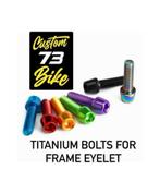 SUPER73 Titanium bolts for frame eyelet custom colored, Ophalen of Verzenden