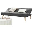 Moderne Grijze Slaapbank - Compact, Niet ingevuld, Verzenden, Niet ingevuld, 190 cm of minder