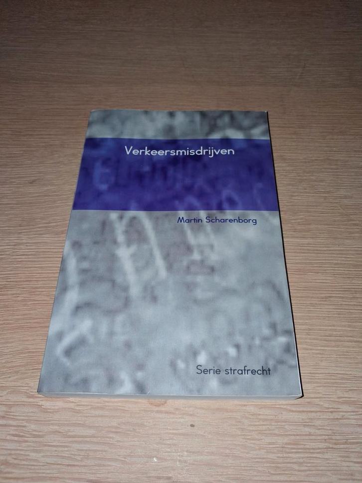 Martin Scharenborg - Verkeersmisdrijven, Boeken, Wetenschap, Gelezen, Natuurwetenschap, Ophalen of Verzenden