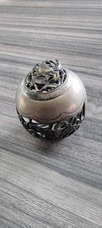 Wierookbrander met krab decoratie, Ophalen, Zilver