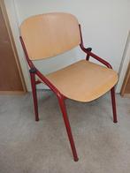 10 x schoolstoelen stapelstoelen kantine partij stoelen, Huis en Inrichting, Stoelen, Ophalen, Gebruikt, Bruin, Vijf, Zes of meer stoelen